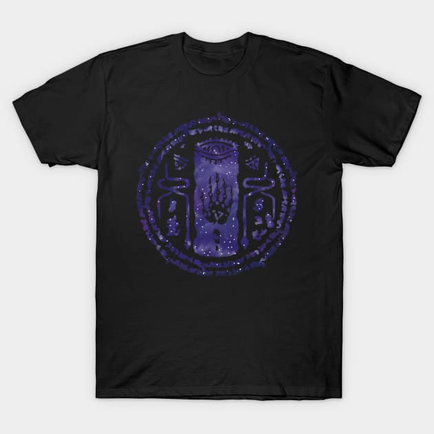 Zonai Purple Galaxy (Totk) T-Shirt by HeartonSleeves